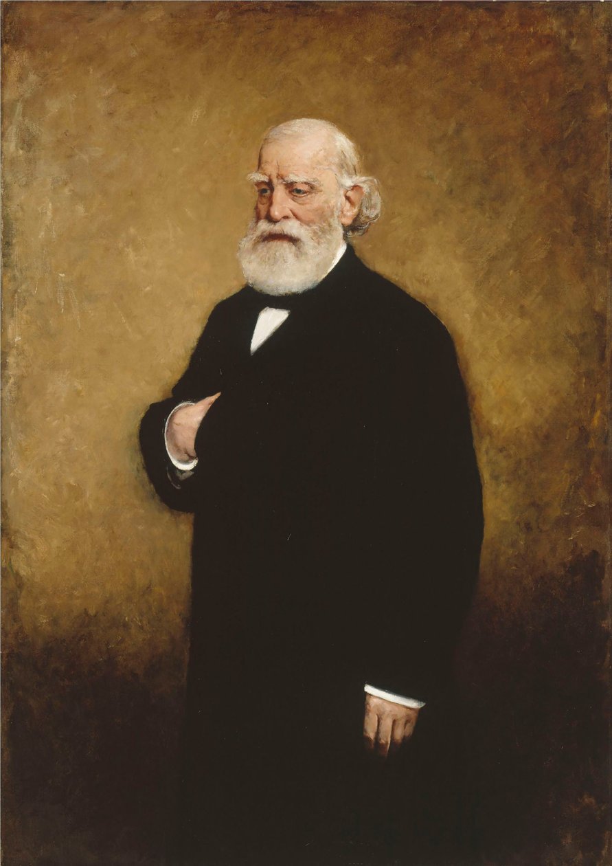 Portræt af Francois-Vincent Raspail 1794-1878, 1878. af Francisco Miralles