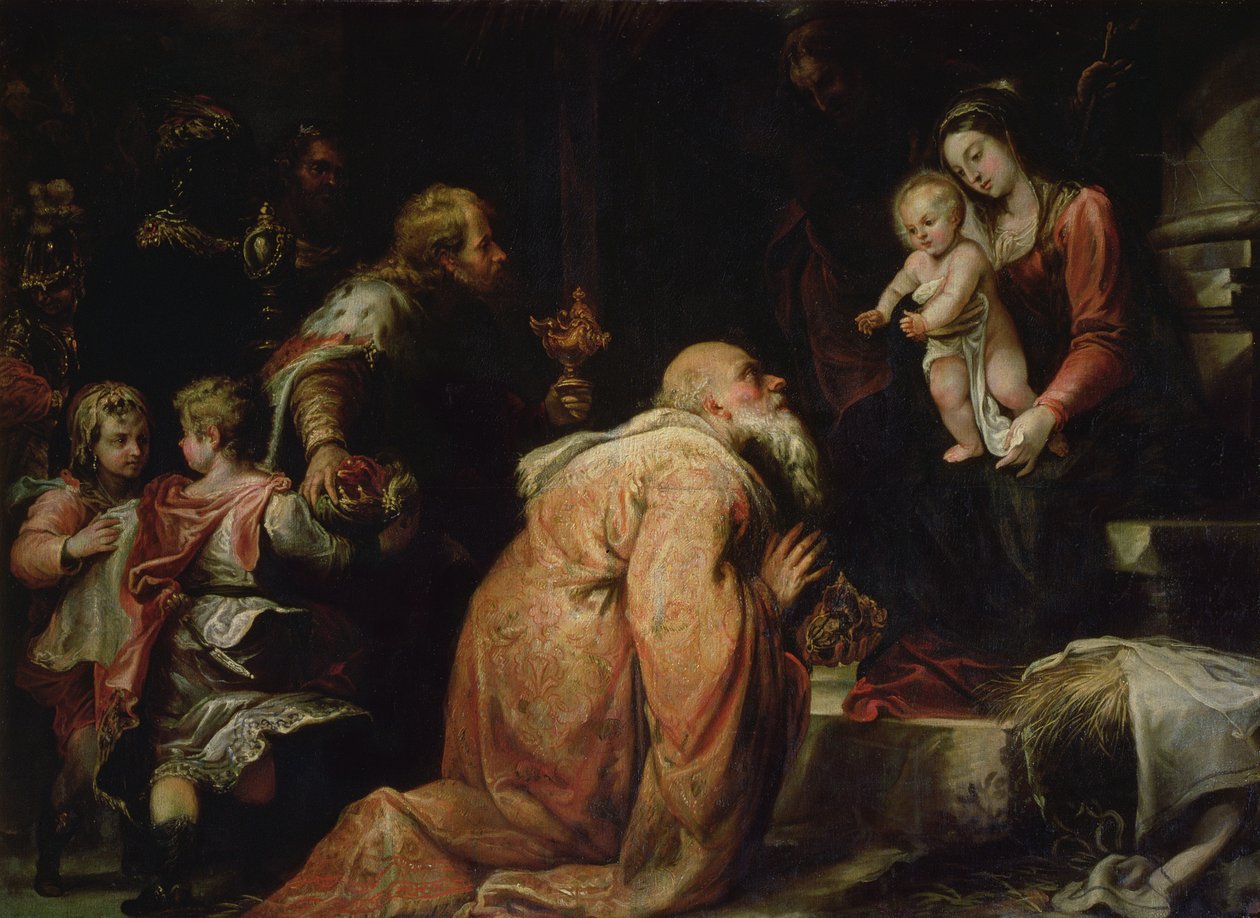 Kongernes tilbedelse af Francisco Rizi