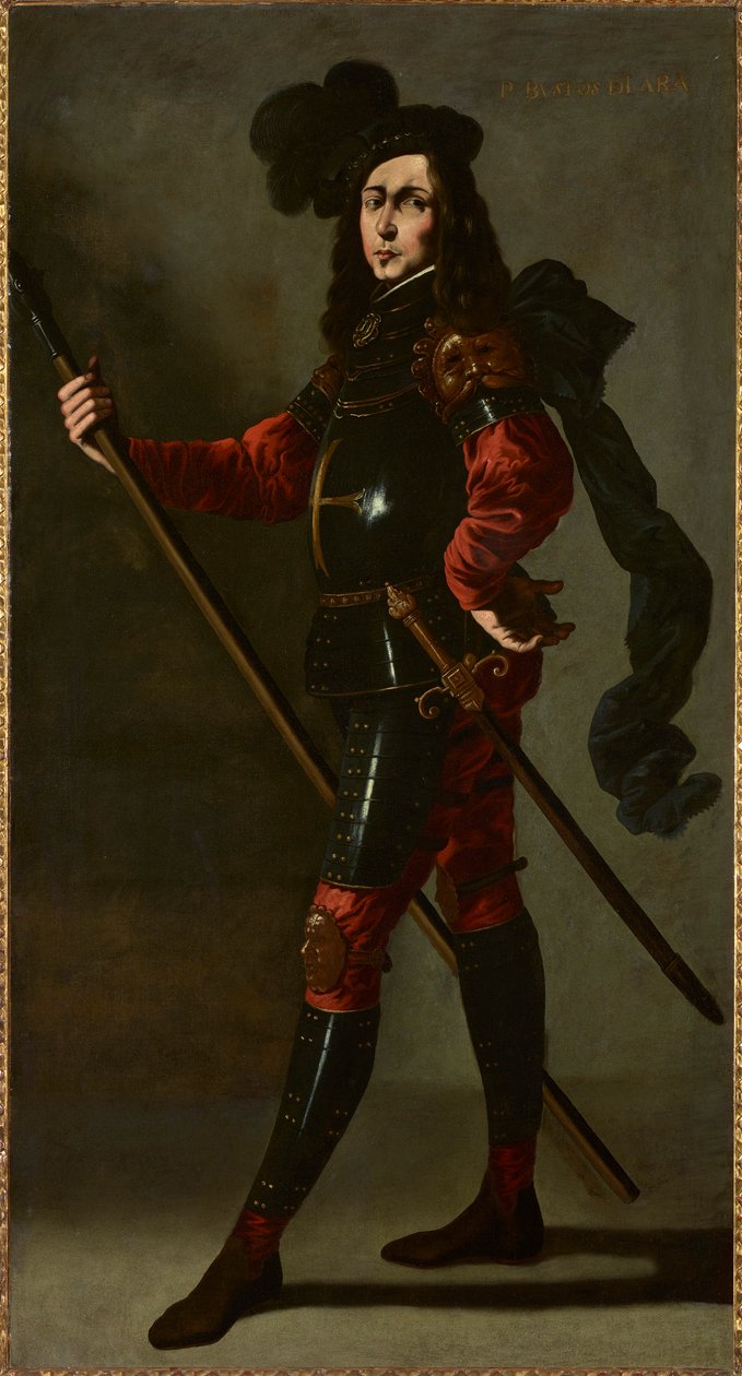 The Infante P. Bustos de Lara, ca 1640-1645. af Francisco de Zurbaran