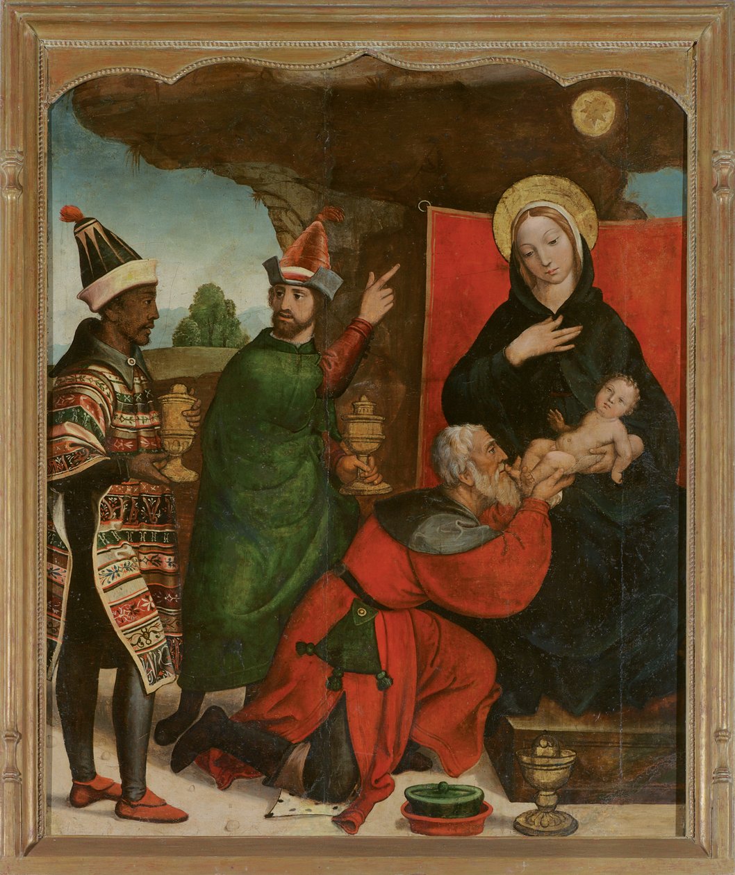 Magiernes tilbedelse af Francisco de Comontes