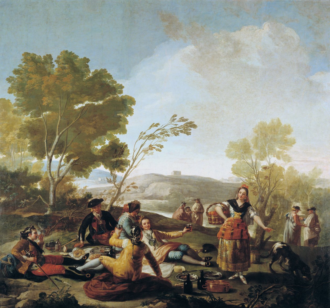 En picnic, 1776 af Francisco de Goya