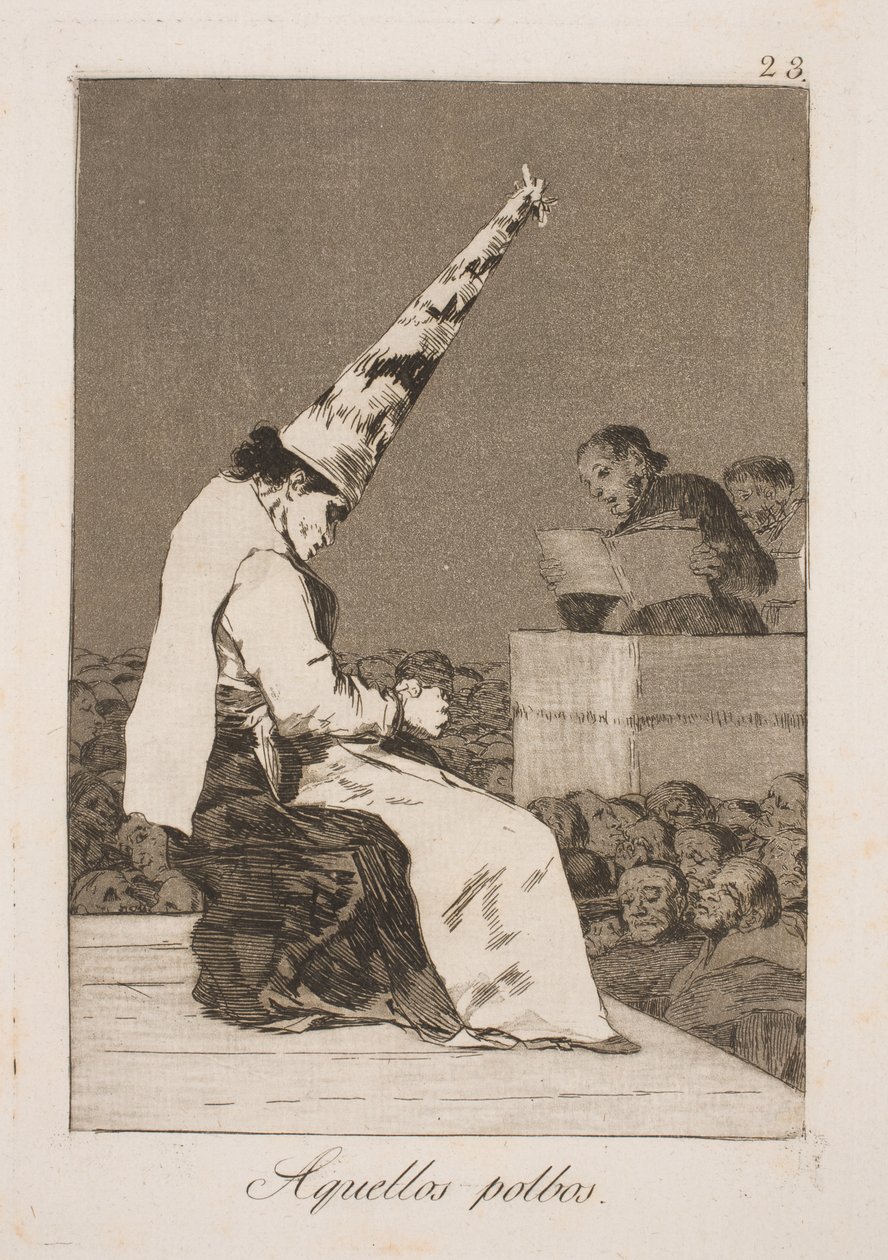 Af støv kommer snavs af Francisco de Goya