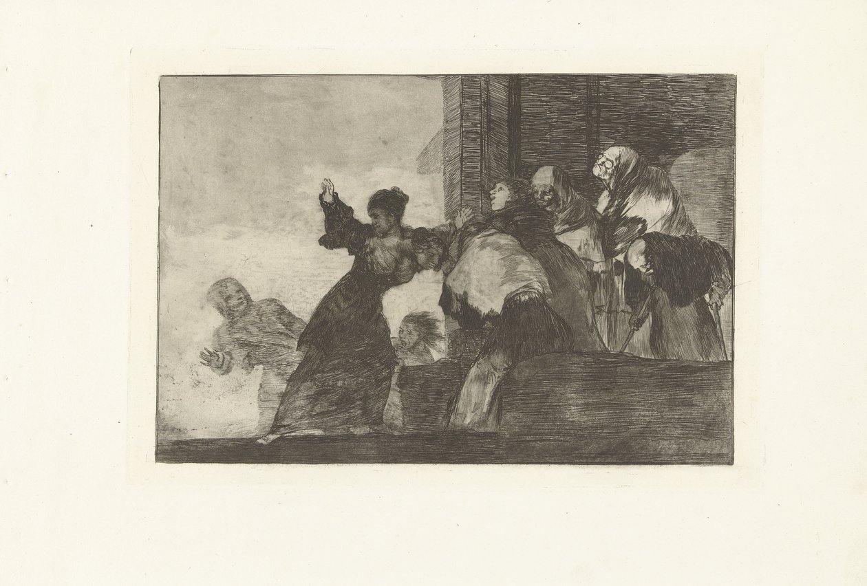 ringe tåbelighed uensartet pobre Los Disparates (The follies) (serietitel) Los Proverbios (Ordsprogene) (serietitel) af Francisco de Goya