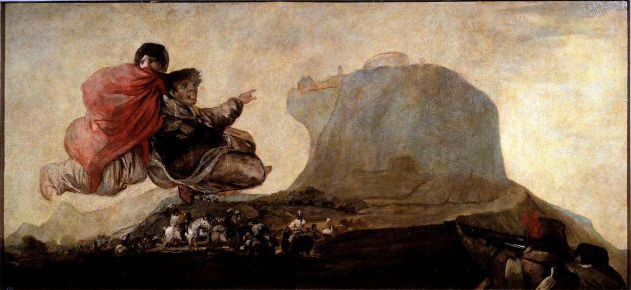 Asmodeus (olie på lærred af Francisco de Goya