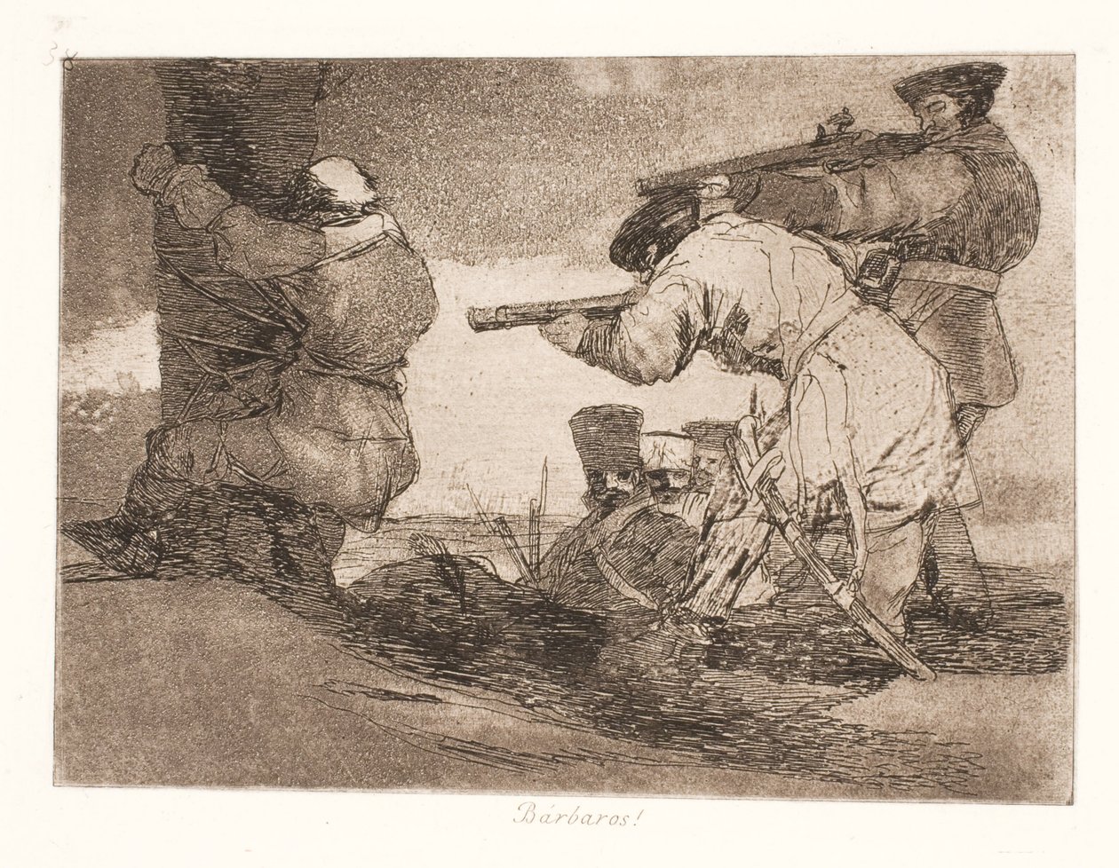 Barbar! (38) af Francisco de Goya