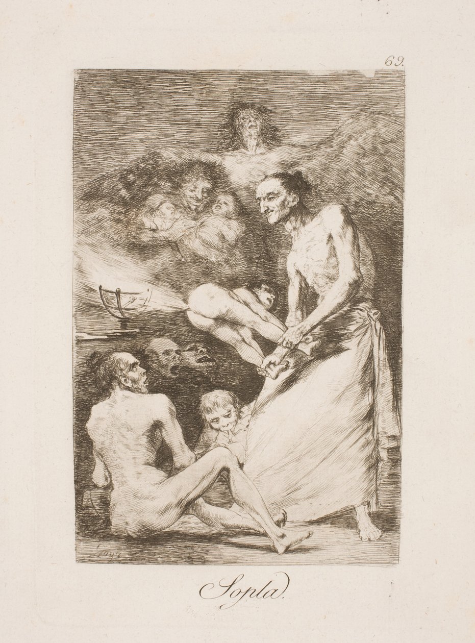 Blæse af Francisco de Goya