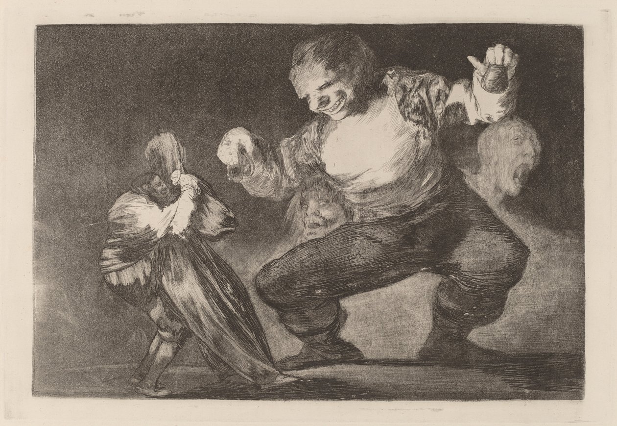 Bobalicon (Simpleton) af Francisco de Goya