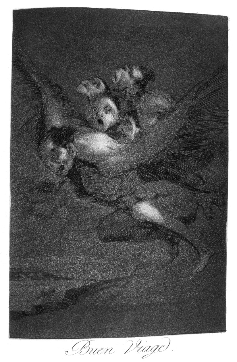 Bon Voyage, 1799 af Francisco de Goya