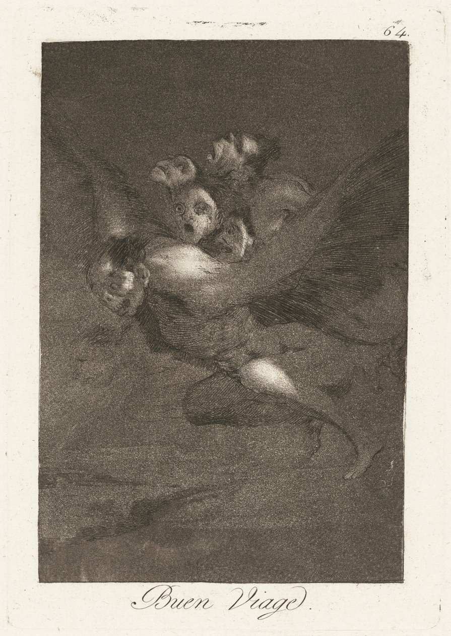 God tur (Bon Voyage) af Francisco de Goya