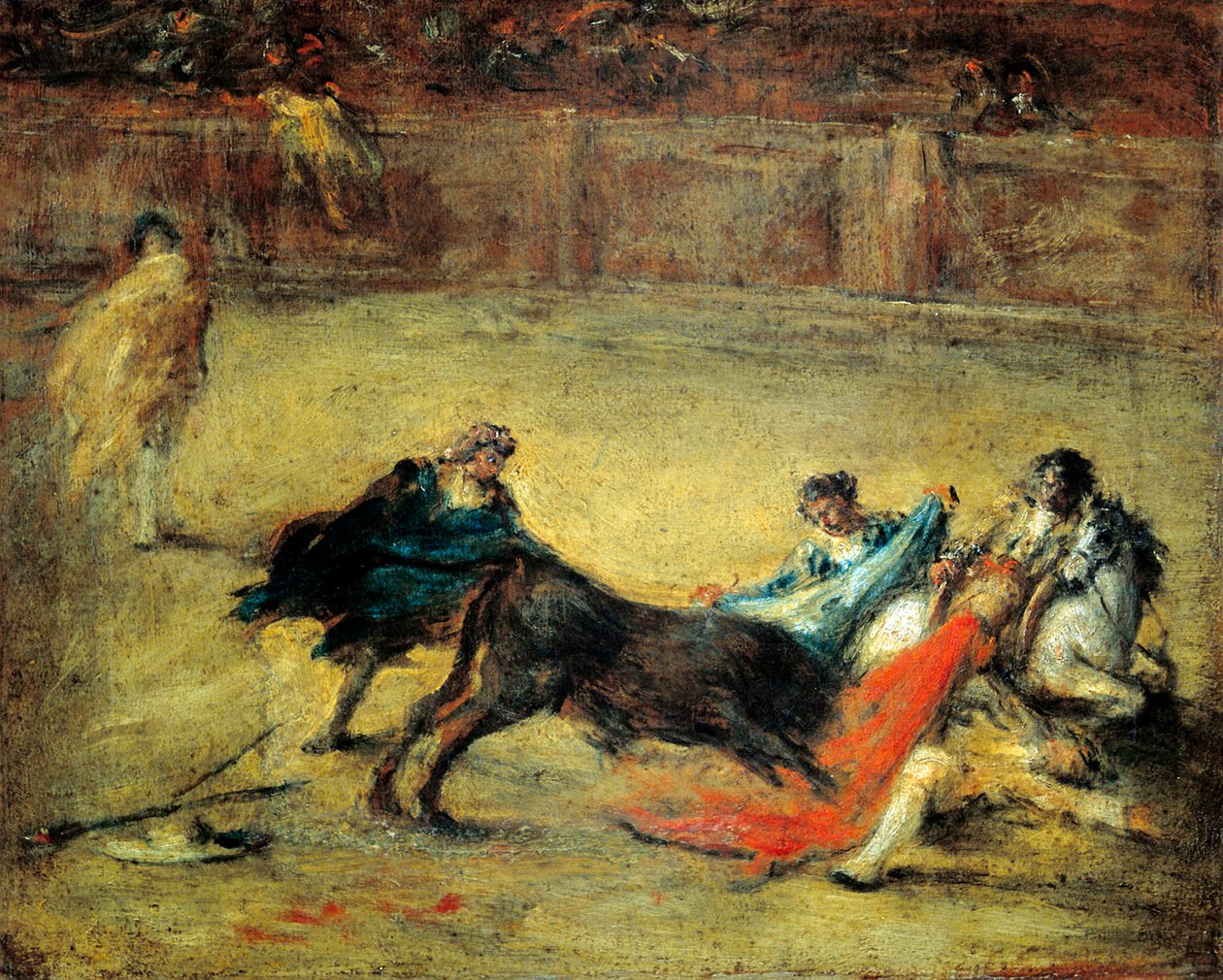 Tyrefægtning af Francisco de Goya