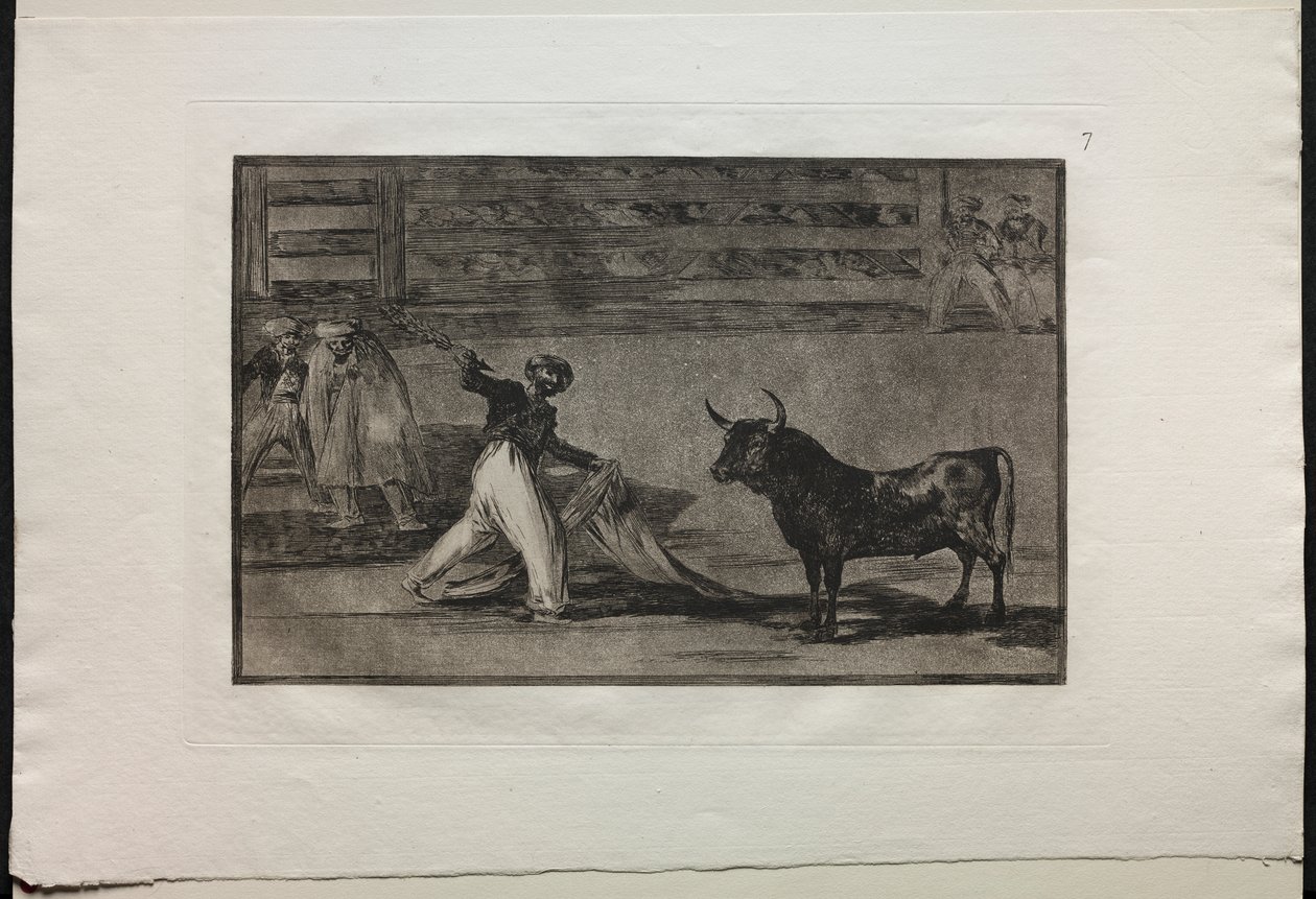 Tyrefægtning: Oprindelsen af ​​harpunerne eller flagene af Francisco de Goya