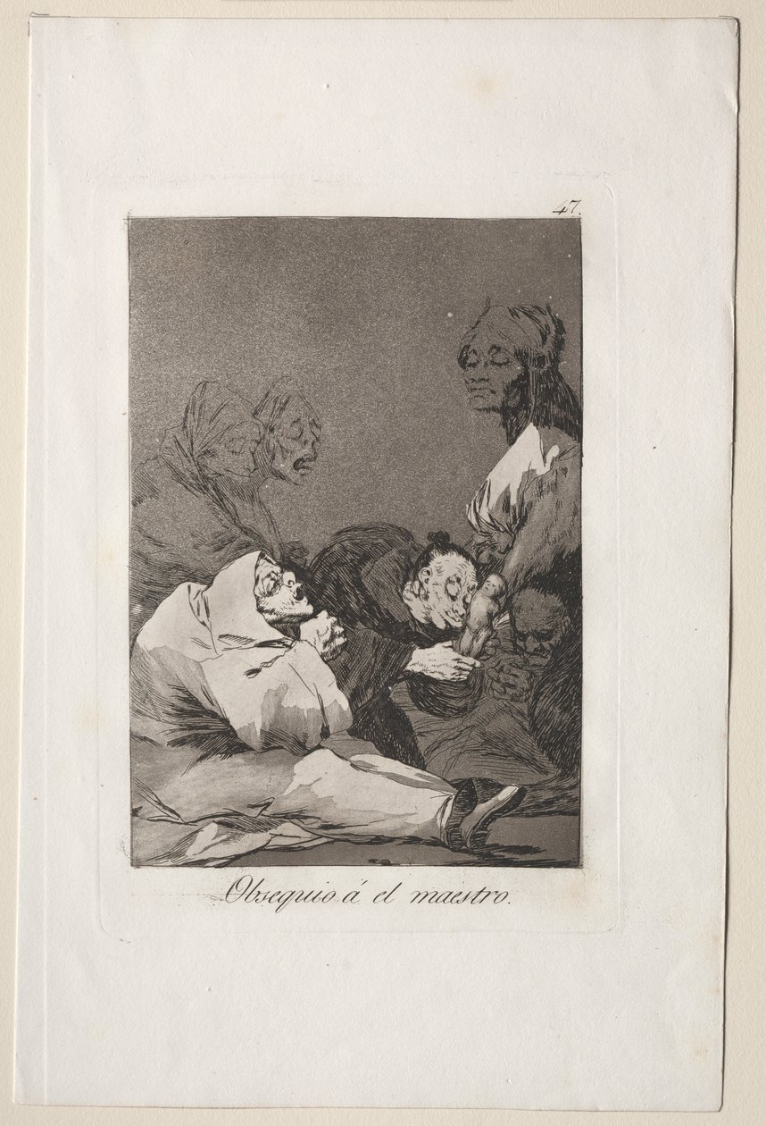 Caprichos: En gave til mesteren af Francisco de Goya