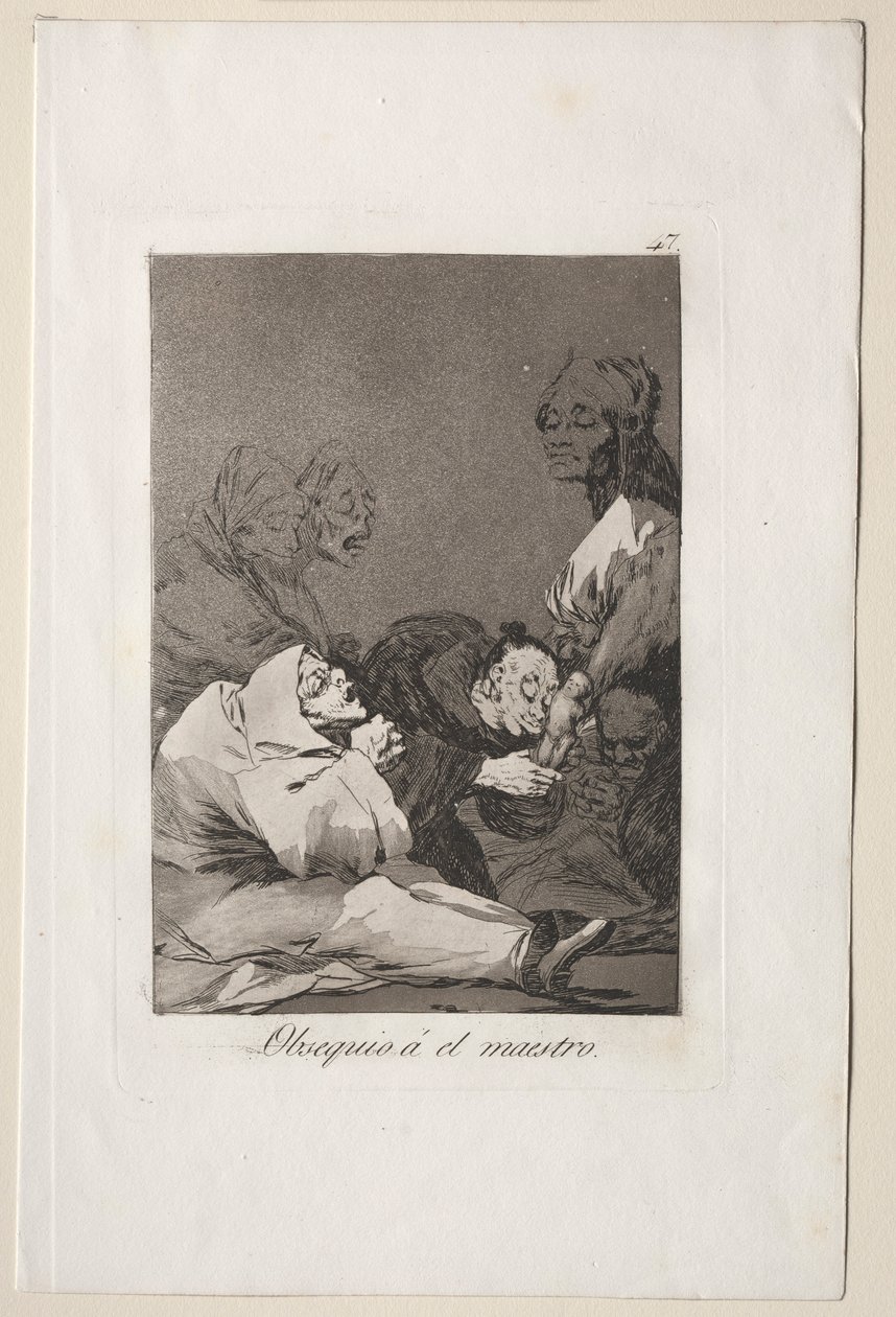 Caprichos: En gave til mesteren. af Francisco de Goya