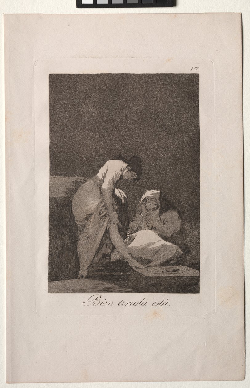 Caprichos: Det er pænt strakt af Francisco de Goya