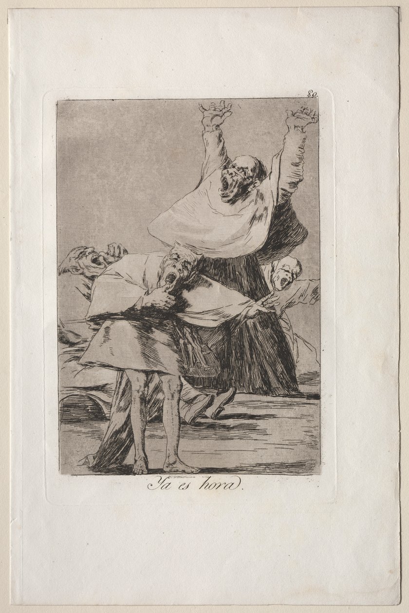 Caprichos: Det er tid af Francisco de Goya