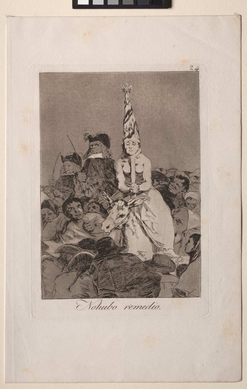 Caprichos: Der kunne ikke gøres noget ved det af Francisco de Goya