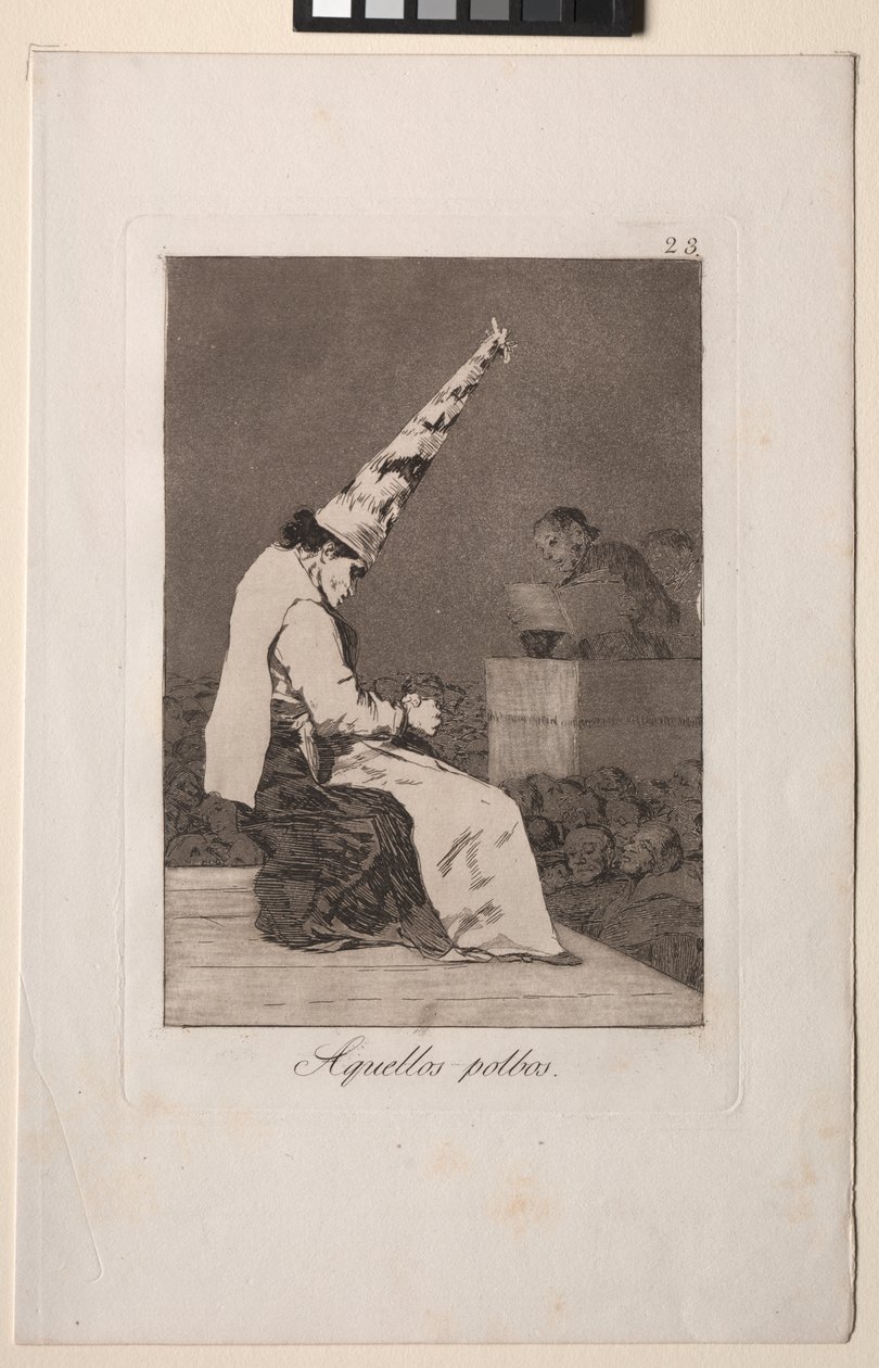 Caprichos: Disse støvpletter af Francisco de Goya
