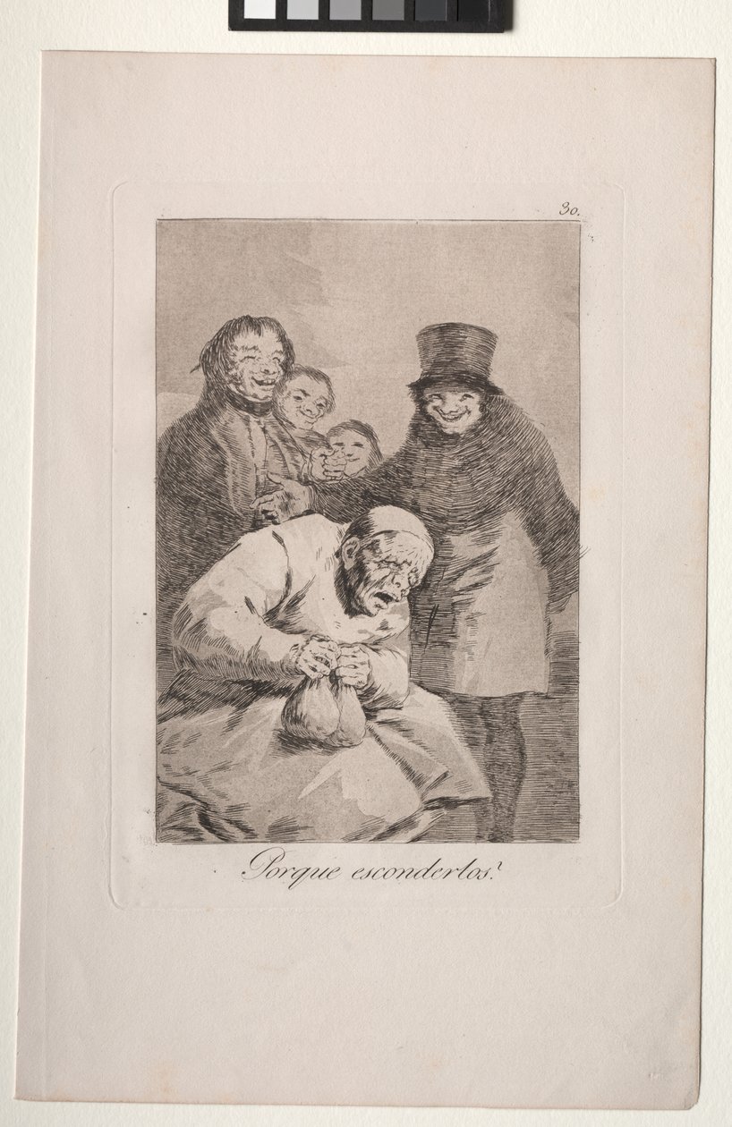 Caprichos: Hvorfor skjule dem? af Francisco de Goya