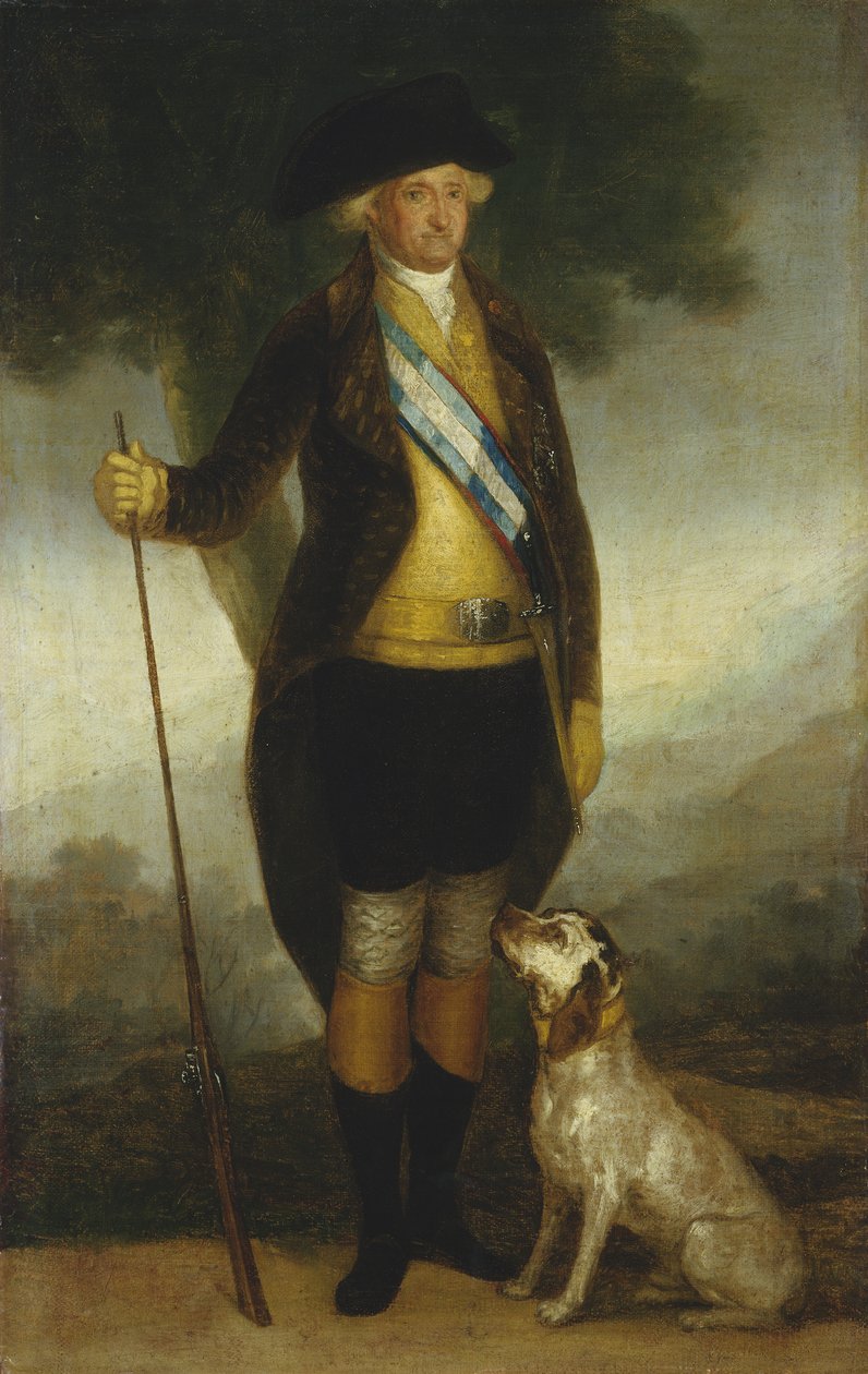 Carlos 4. af Spanien, jagt ca. 1799-1800 af Francisco de Goya