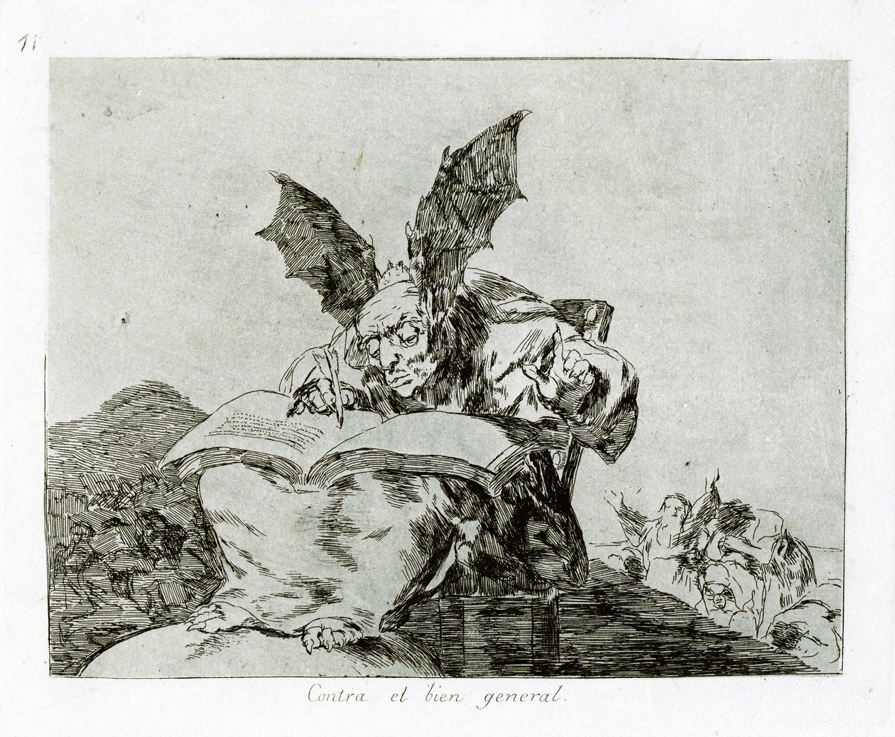 Mod almenvellet Mod almenvellet. Plade 71 fra The Disasters of War af Francisco de Goya