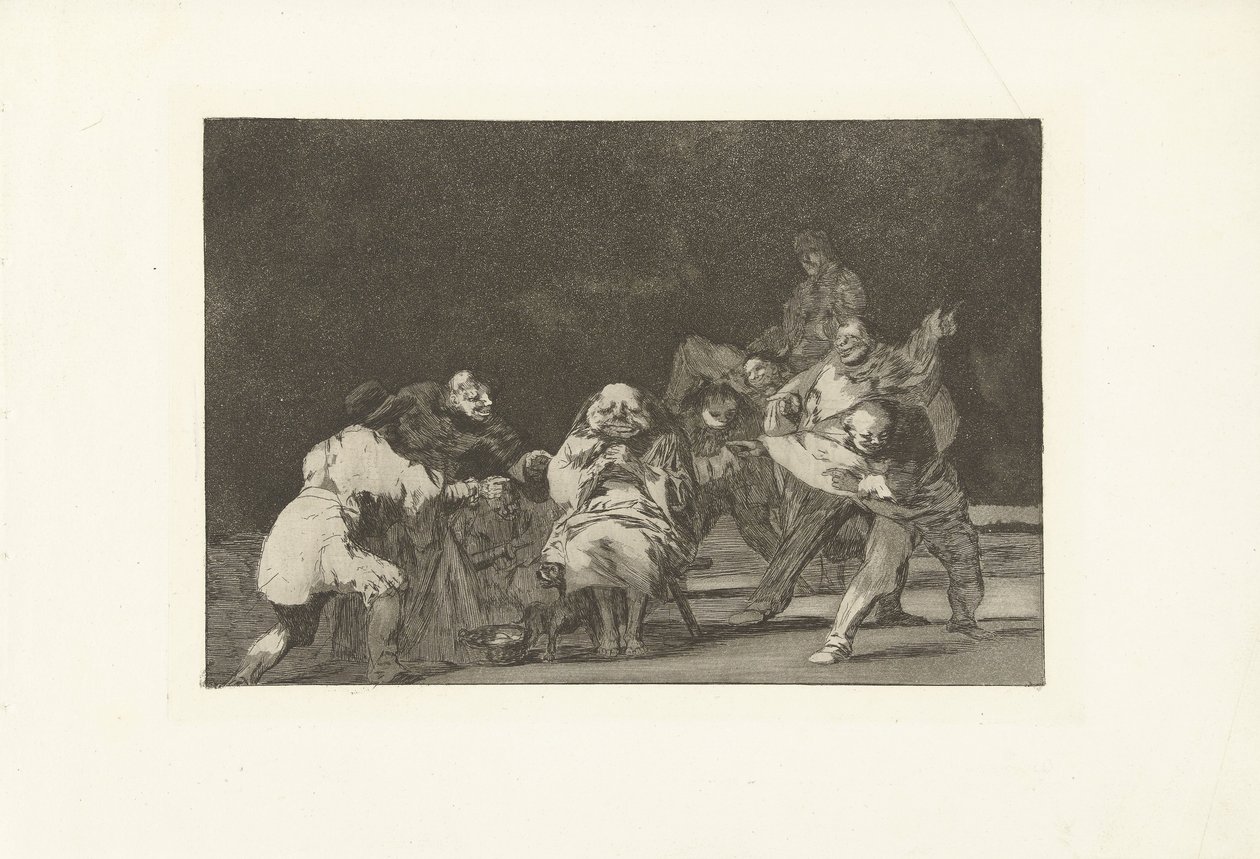 Loyaliteten La Lealtad Los Disparates (The follies) (serietitel) Los Proverbios (Ordsprogene) (serietitel) af Francisco de Goya