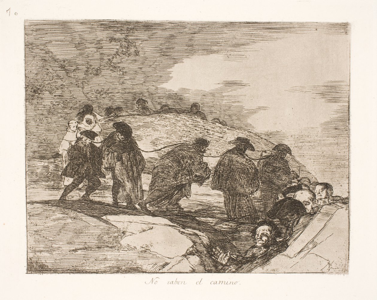 De ved ikke hvorhen (70) af Francisco de Goya