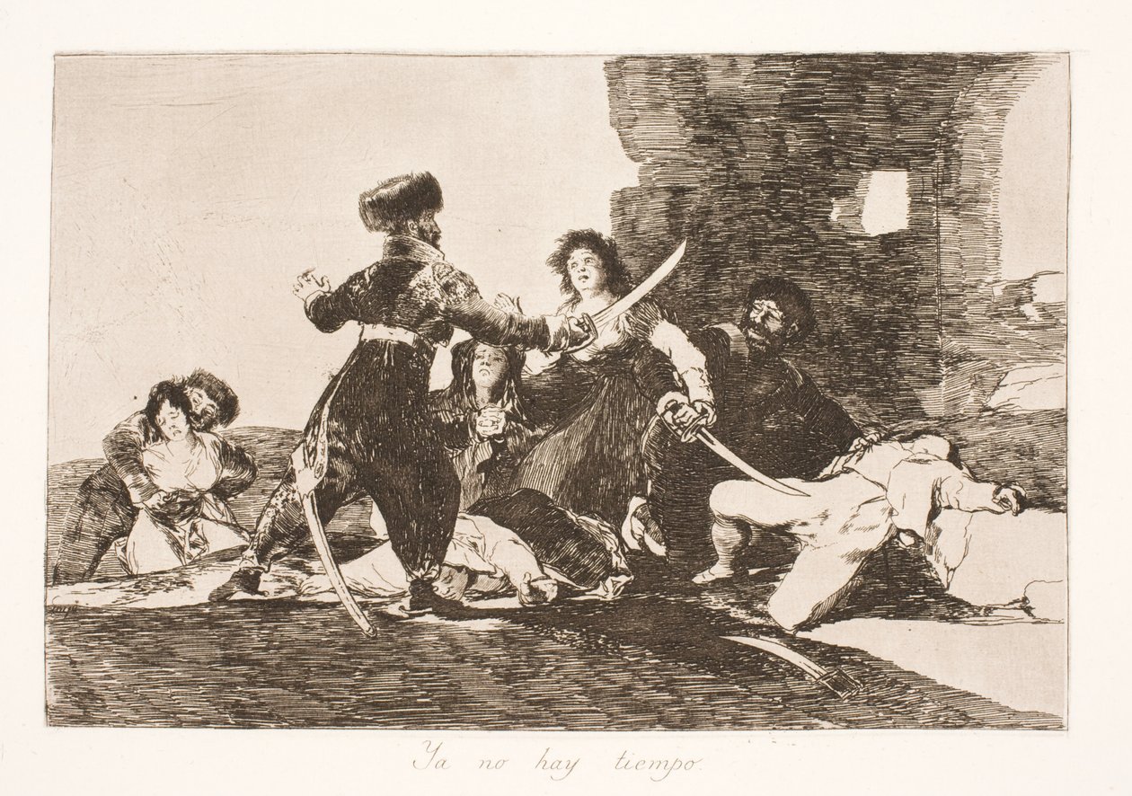 Det er allerede for sent (19) af Francisco de Goya