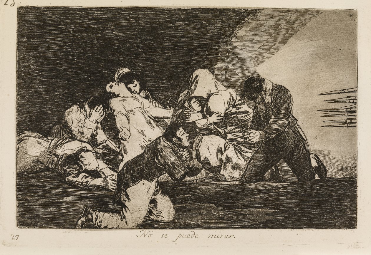 Det er ikke til at se på (26) af Francisco de Goya