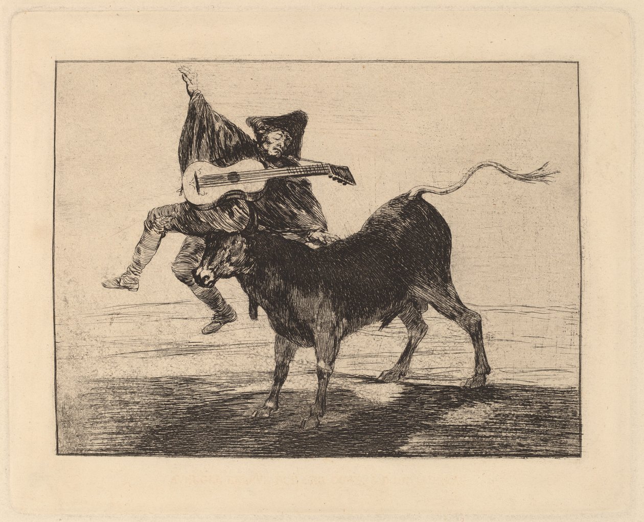 Gud betale dig vsted (Må Gud betale dig) af Francisco de Goya