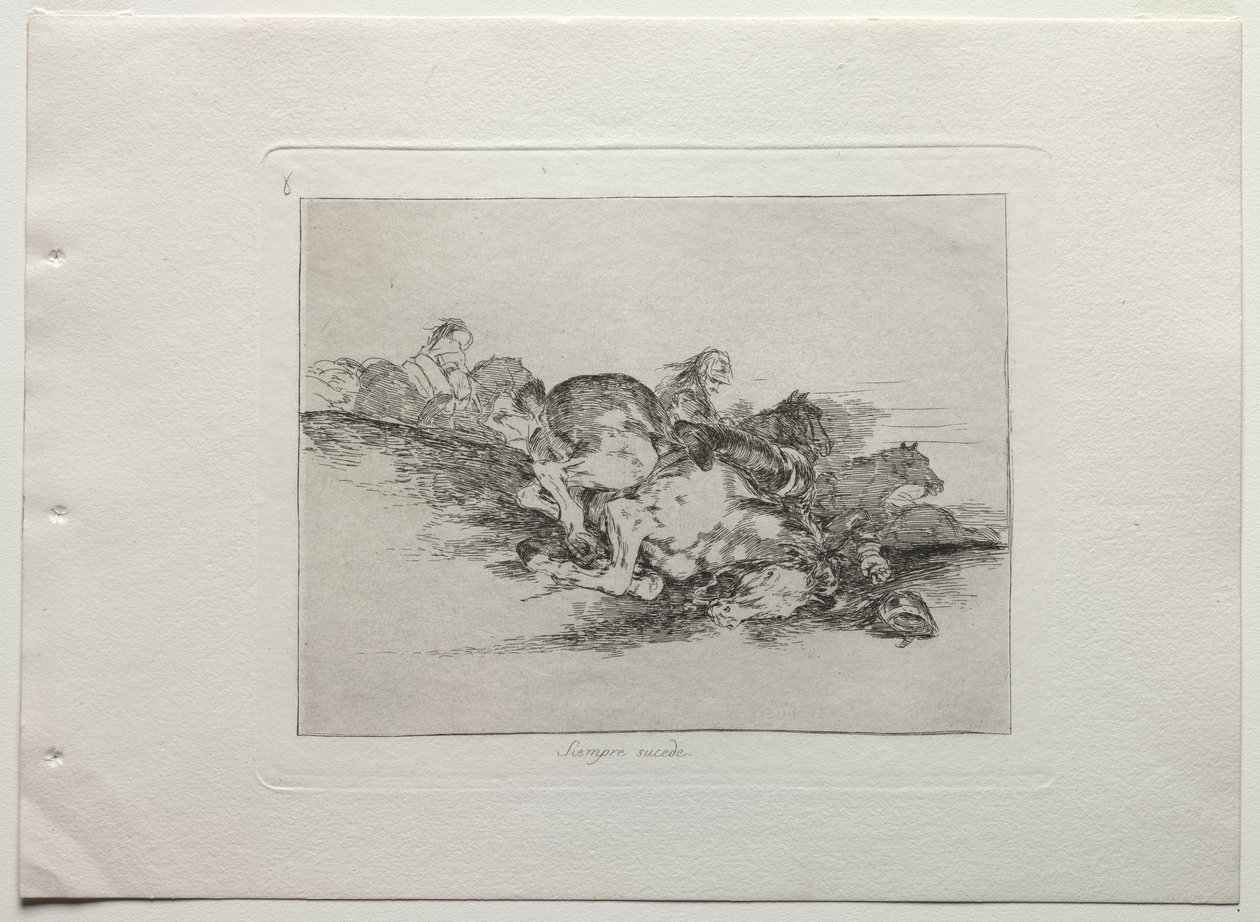 Disasters of War: It Always Happens af Francisco de Goya
