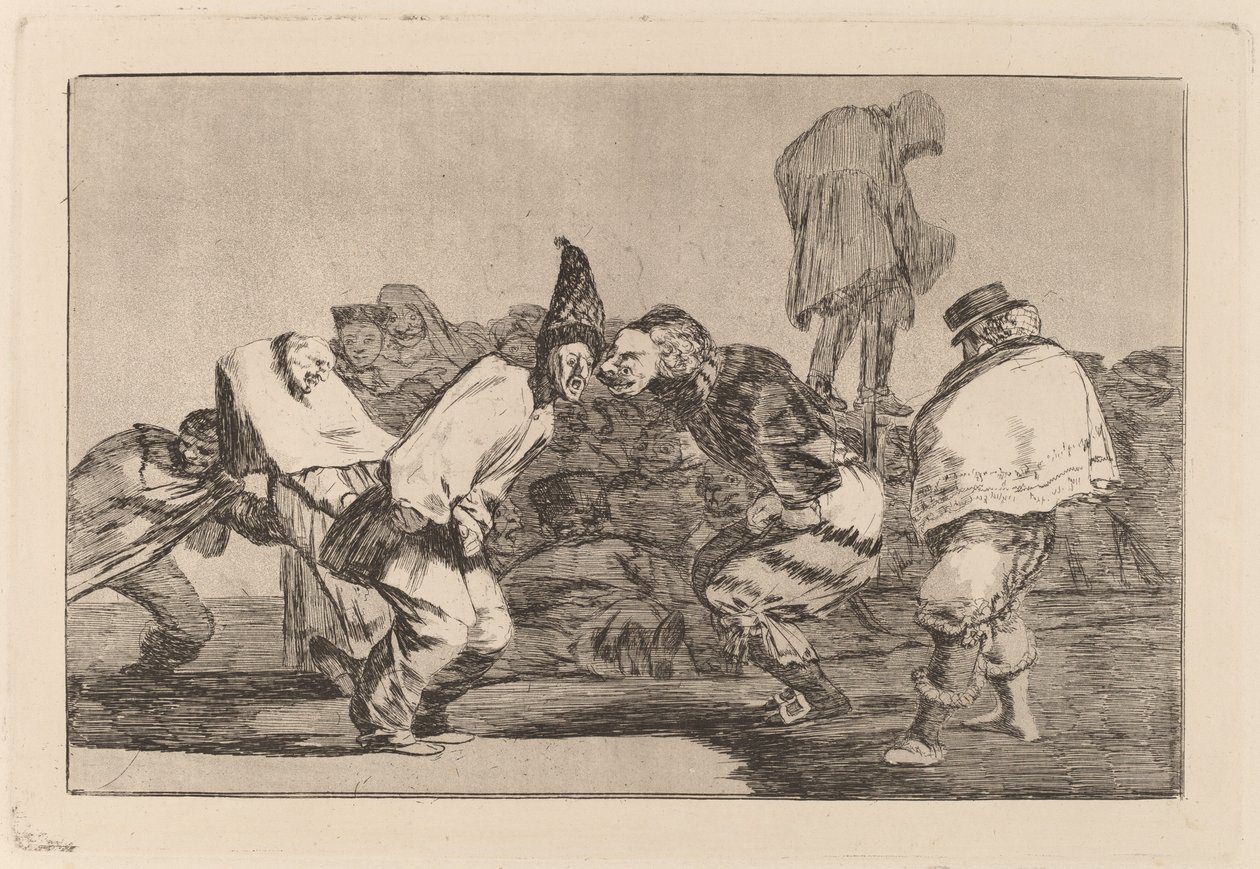 Disparate de Carnaval (Carnival Folly) af Francisco de Goya