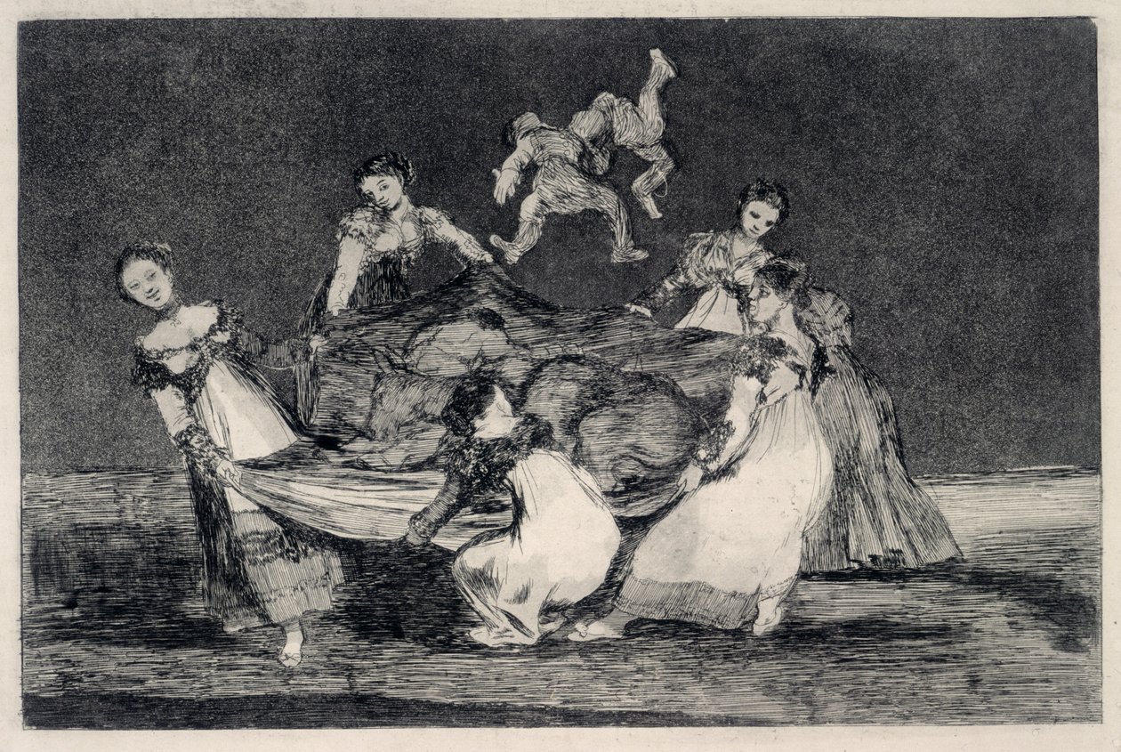 Disparate femenino (feminin dårskab) af Francisco de Goya