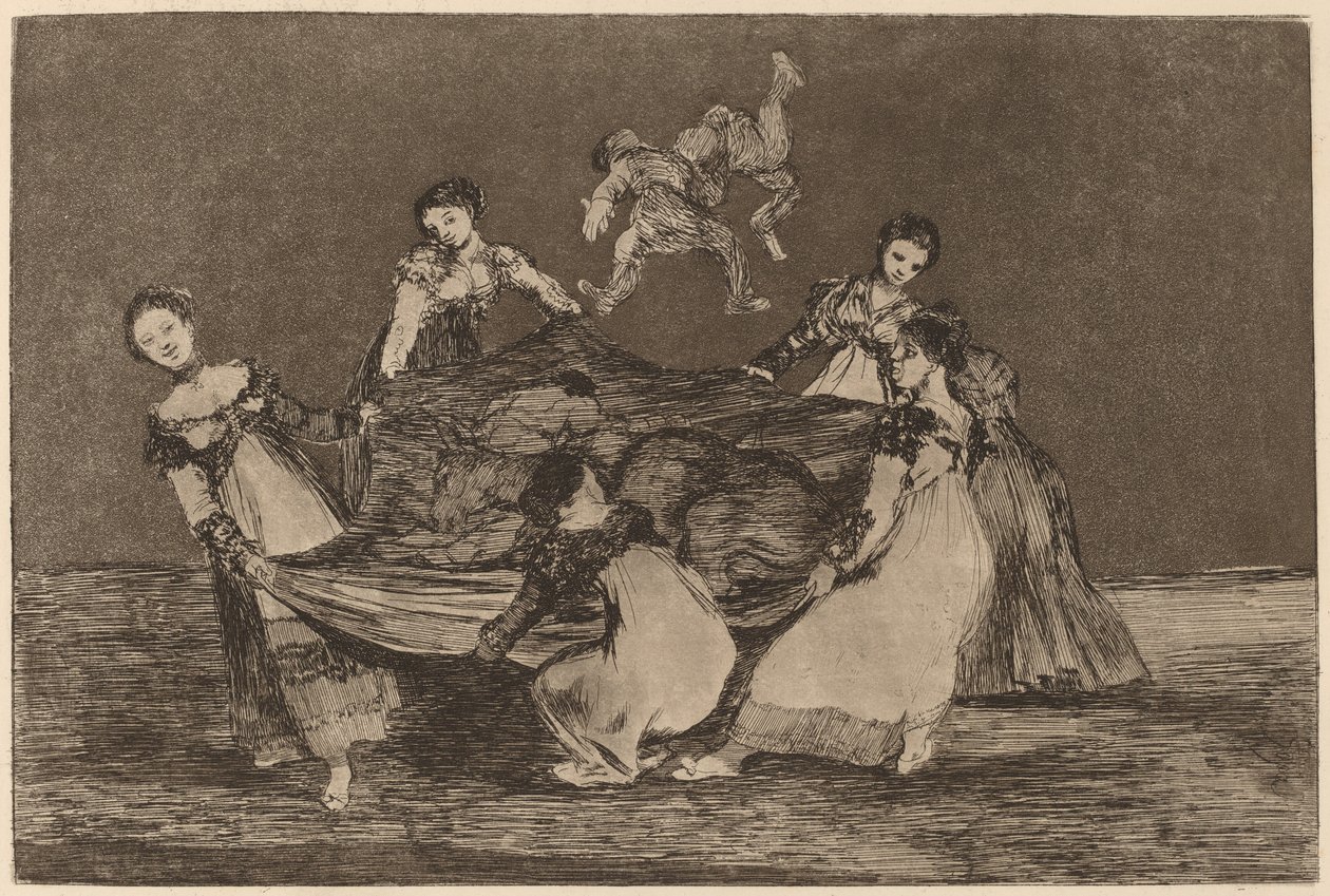 Disparate femenino (feminin dårskab) af Francisco de Goya