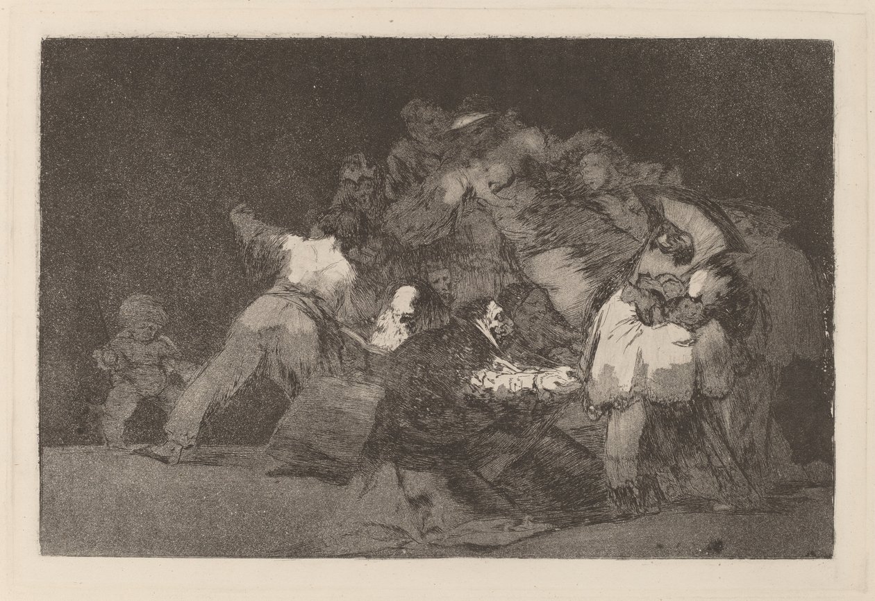 Uensartet generel (General Folly) af Francisco de Goya