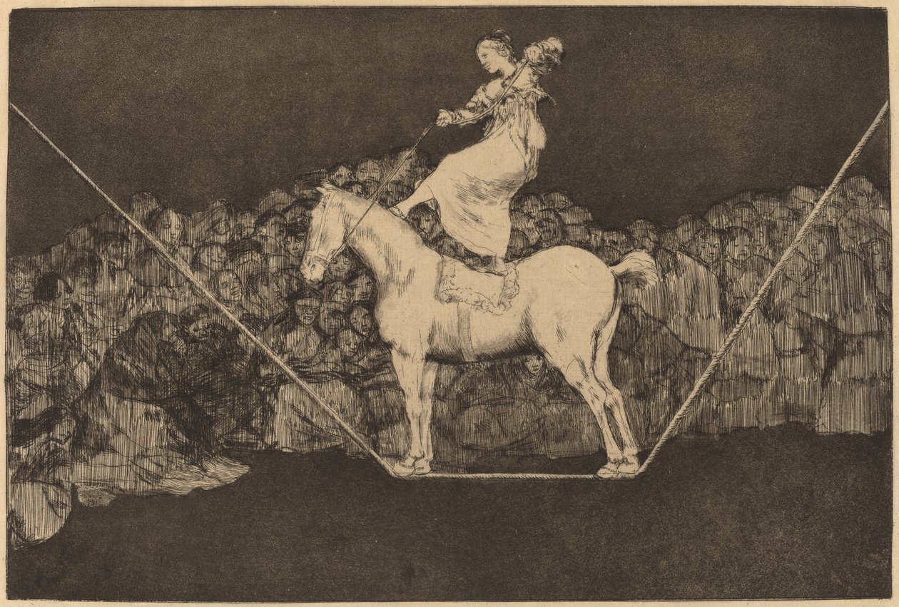 Uensartet punktual (Sure Folly) af Francisco de Goya