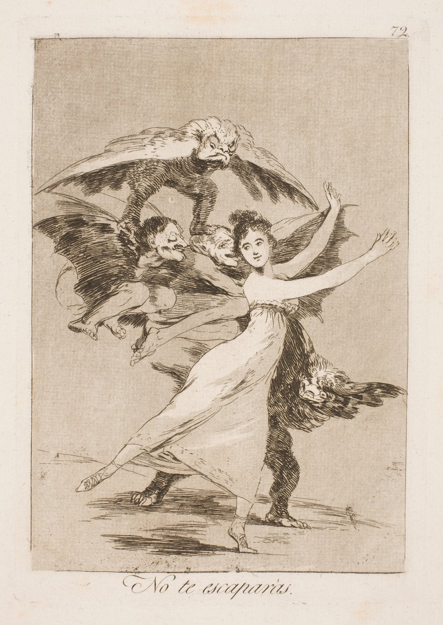 Du slipper ikke fri fra os af Francisco de Goya