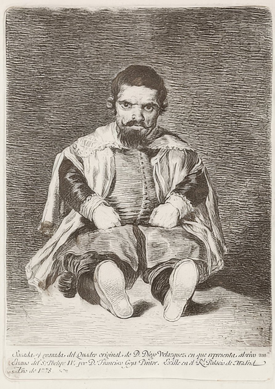 En dværg (Un Enano). 1778 af Francisco de Goya