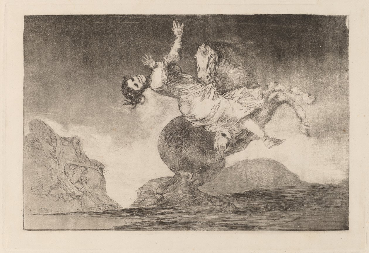 Raptor-hesten (hestebortføreren) af Francisco de Goya
