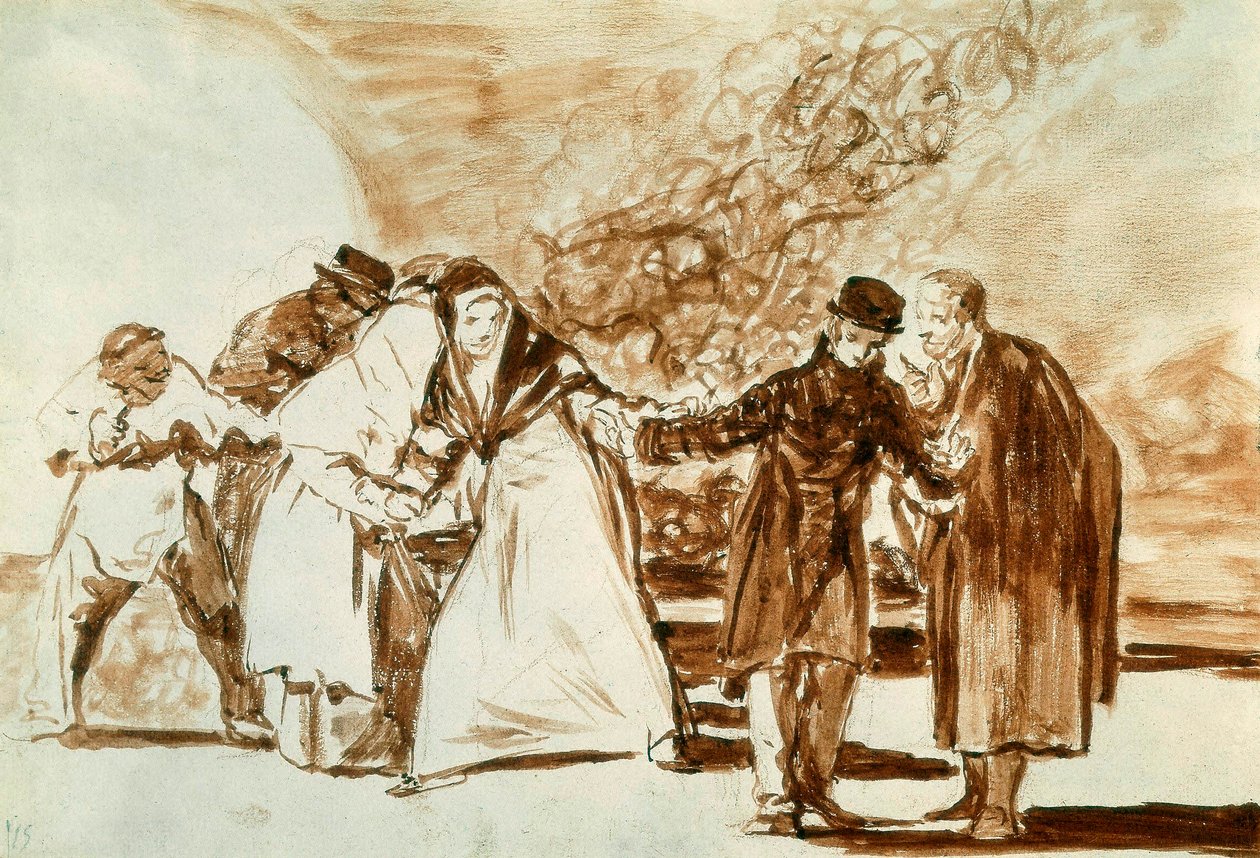 Formaning af Francisco de Goya