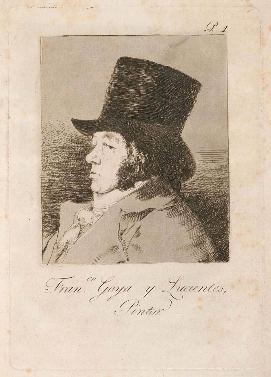 Francesco Goya y Lucientes, maler (Francesco Goya y Lucientes, maler) af Francisco de Goya
