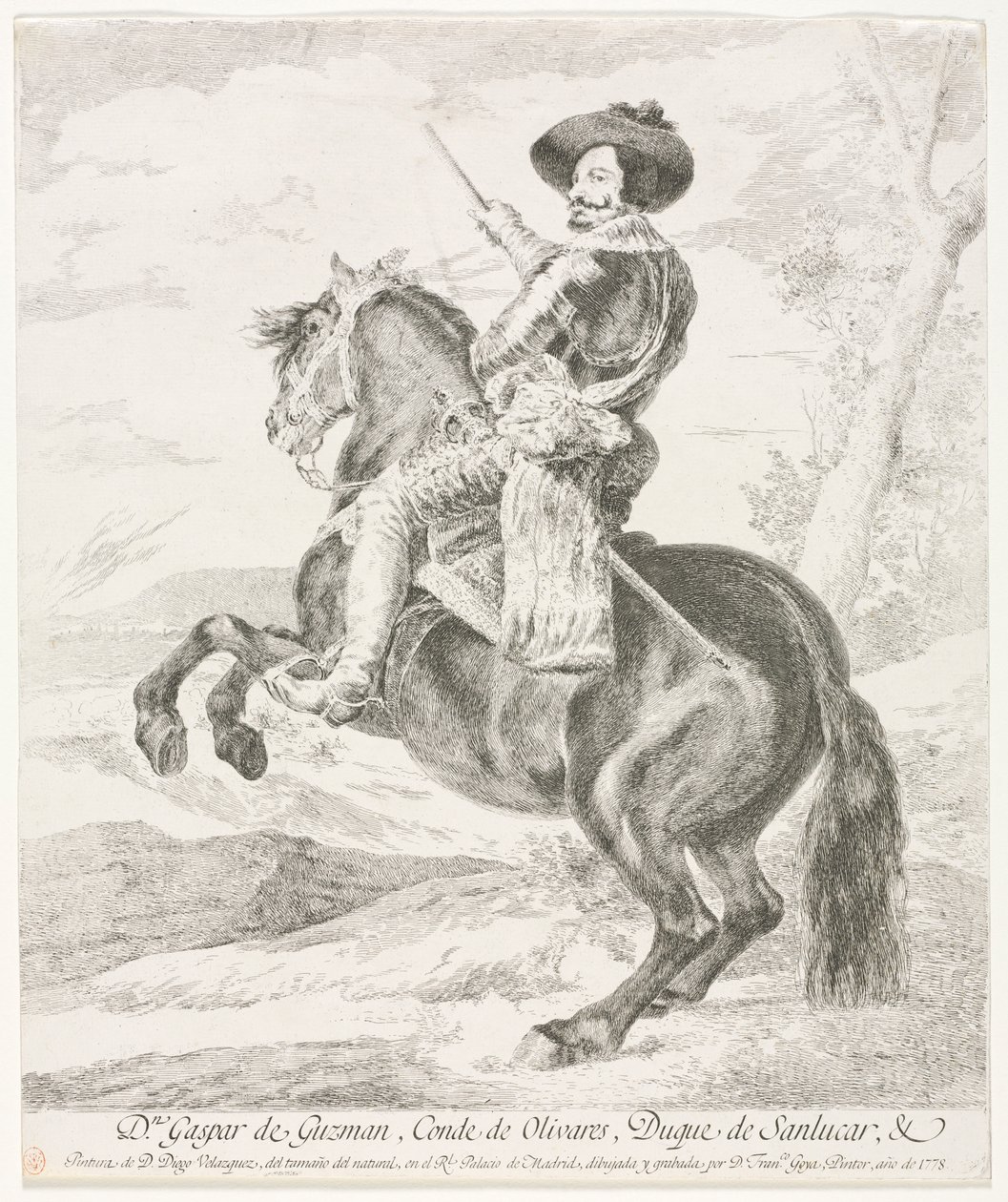 Gaspar de Guzman, 1778. af Francisco de Goya