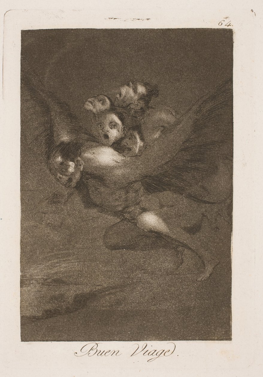 God rejse! af Francisco de Goya