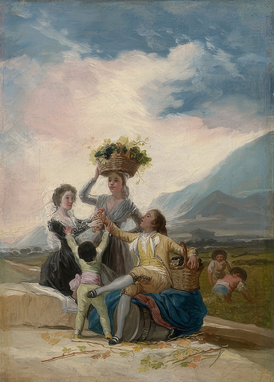 Herbst. 1786 af Francisco de Goya