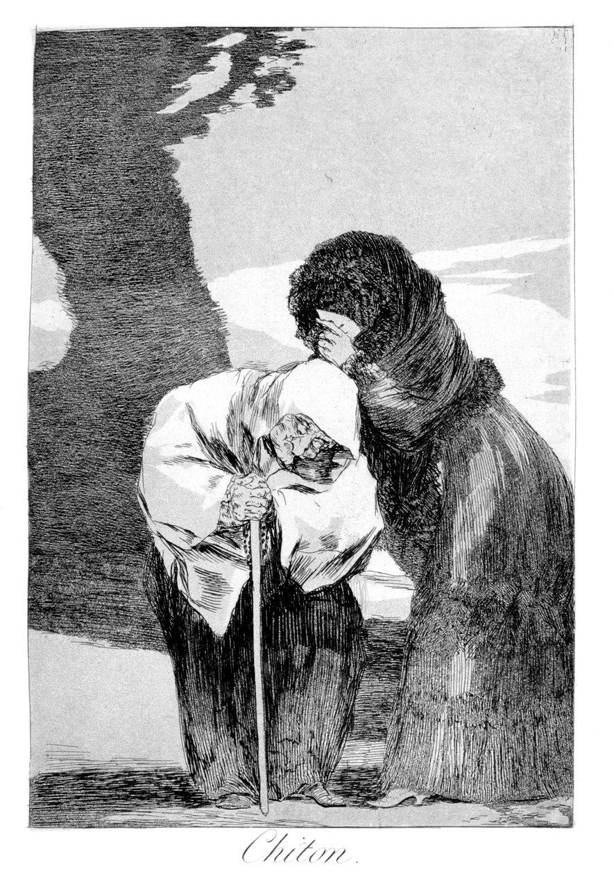 Hush, 1799 af Francisco de Goya