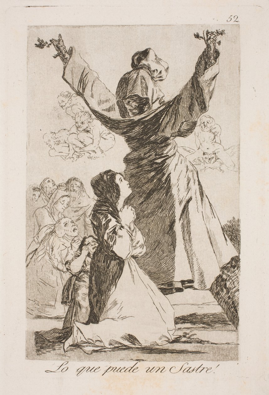 Hvad en skrædder formår af Francisco de Goya