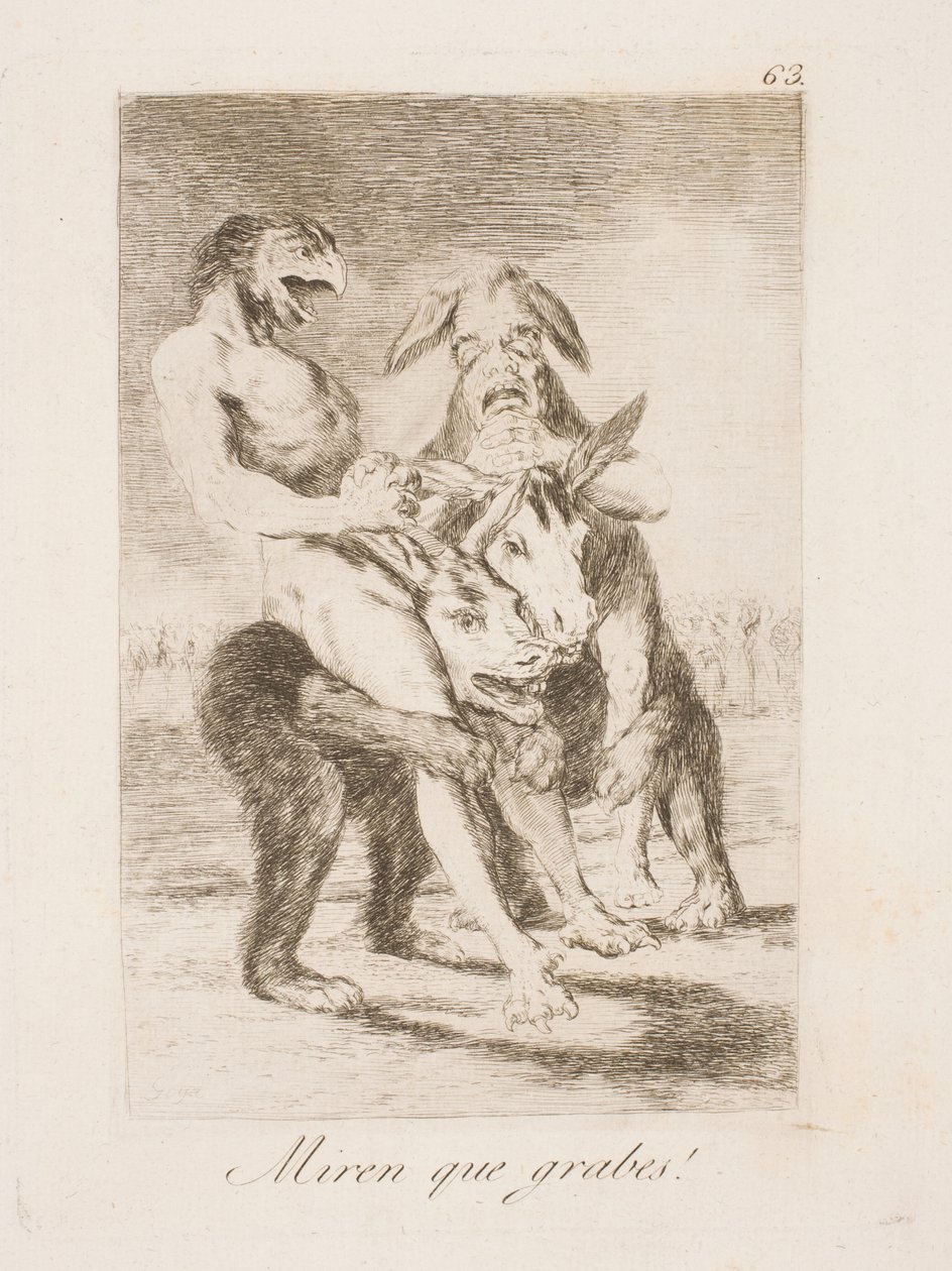 Hvilken alvor af Francisco de Goya