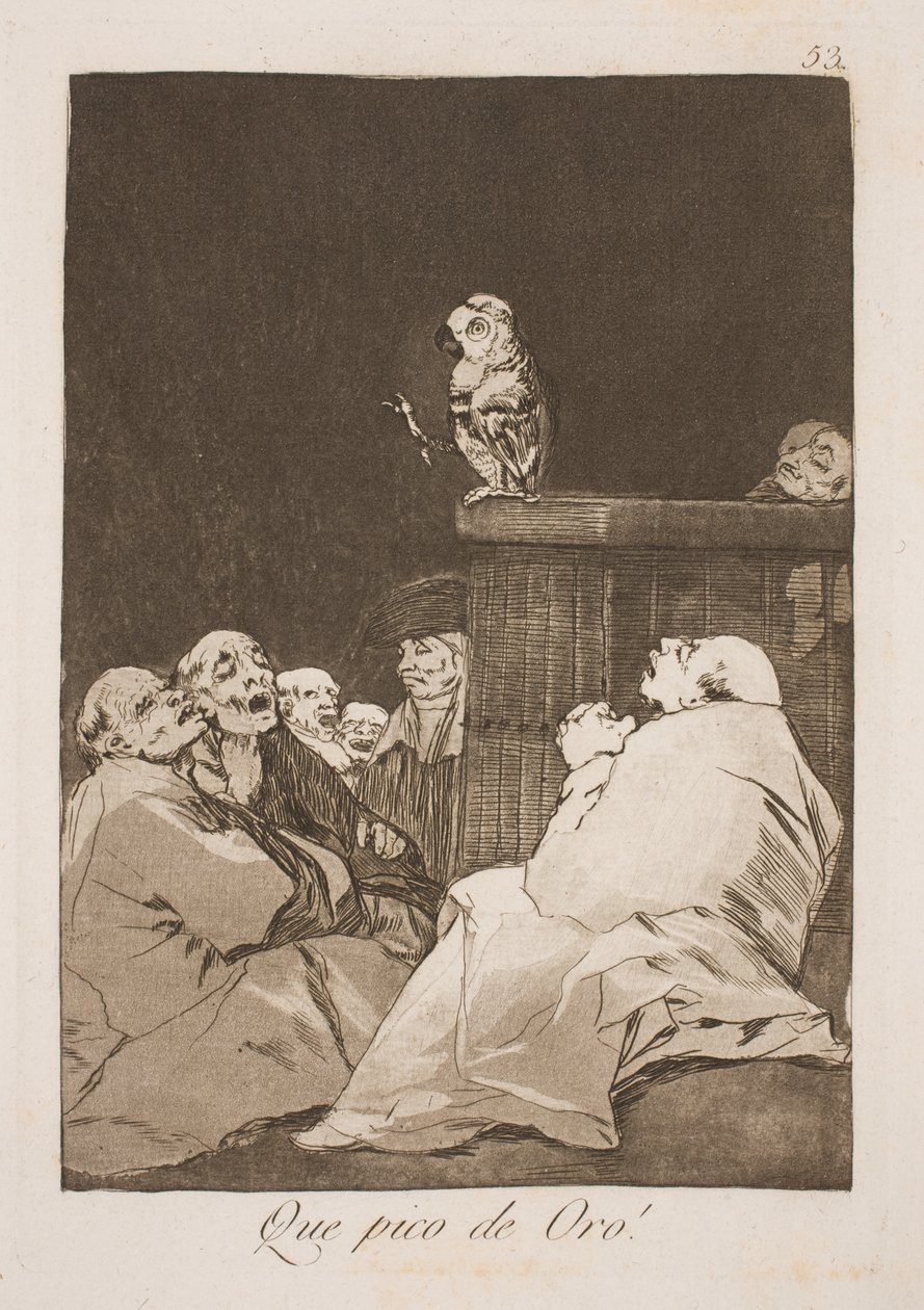 Hvilket guldnæb af Francisco de Goya