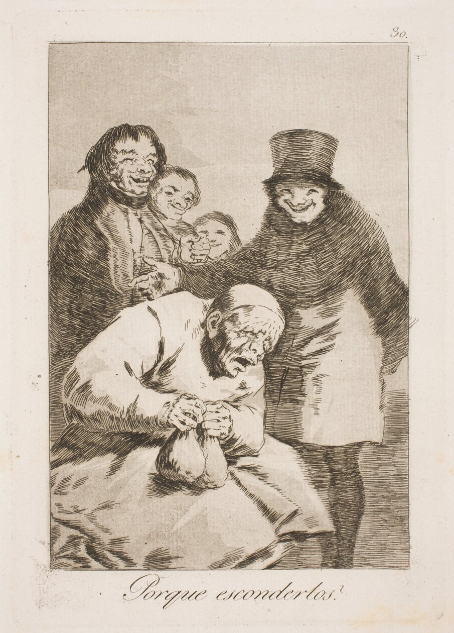 Hvorfor gemme dem? af Francisco de Goya