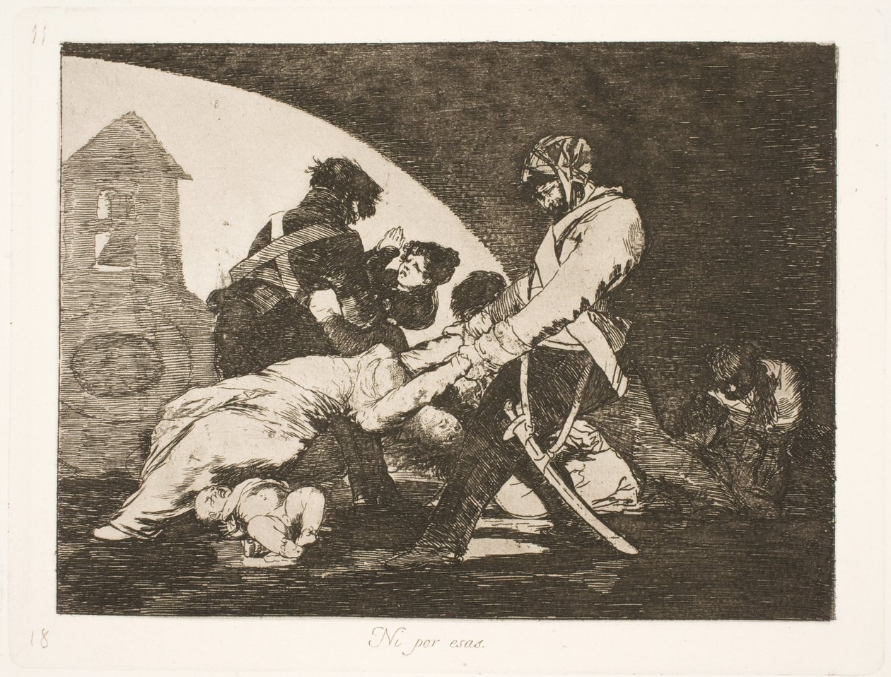 Ikke fra dem (11) af Francisco de Goya
