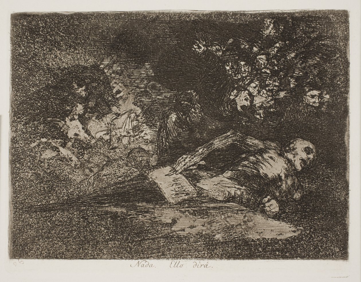 Intet! Han siger det selv (69) af Francisco de Goya